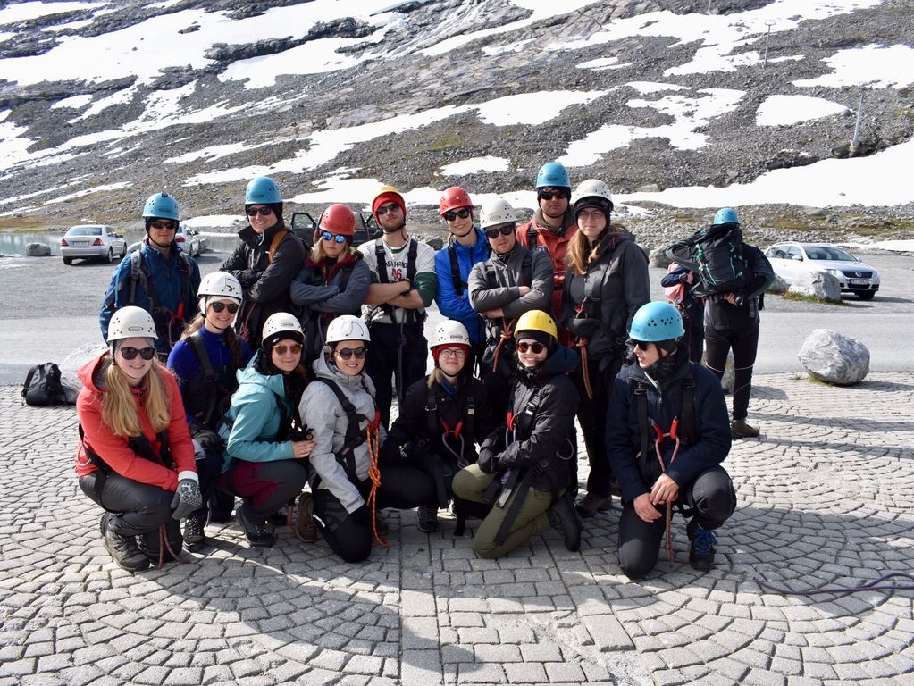 Gletsjer Jostedalsbreen optioneel groepsfoto